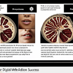 Here are two image prompts based on the provided text, focused on key aspects of web optimization for digital advertising success: