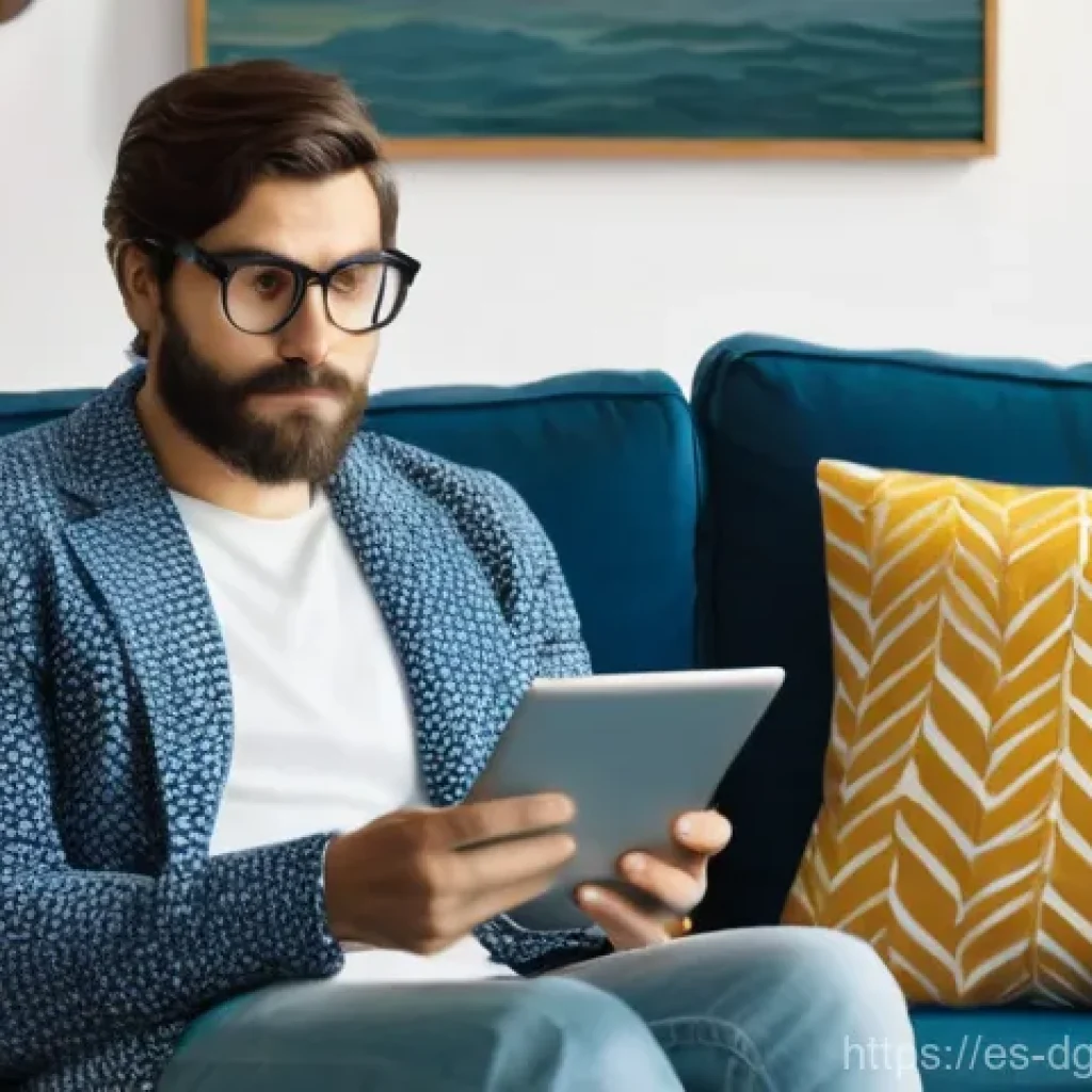 노출 빈도 관리와 디지털 광고 효과 - **Prompt 1: User Frustration with Over-Saturated Ads**
A young adult, either male or female, in ...