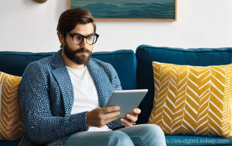 노출 빈도 관리와 디지털 광고 효과 - **Prompt 1: User Frustration with Over-Saturated Ads**
A young adult, either male or female, in ...